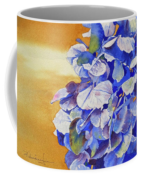 This colorful mug will enhance your enjoyment of those personal moments. 